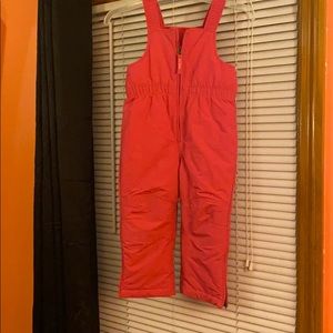 L.L bean girls snow suit.